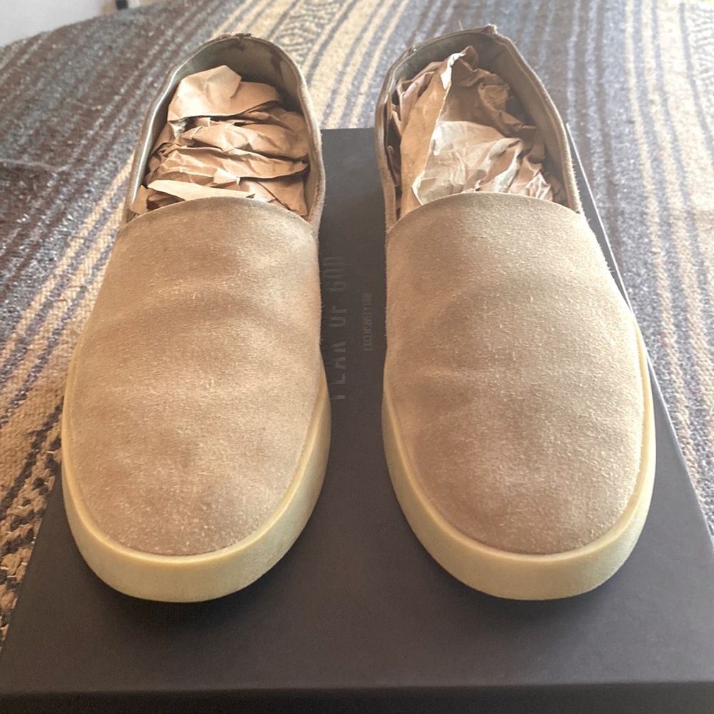 Taupe Suede Espadrille